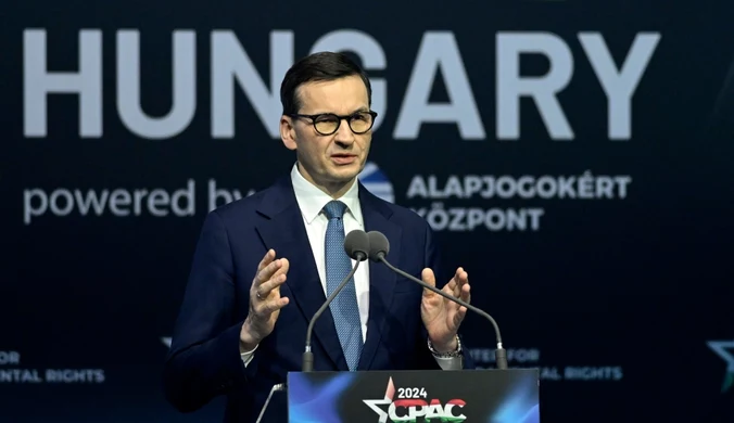 Morawiecki na Węgrzech. "Gdyby nie Orban, bylibyśmy w środku chaosu"