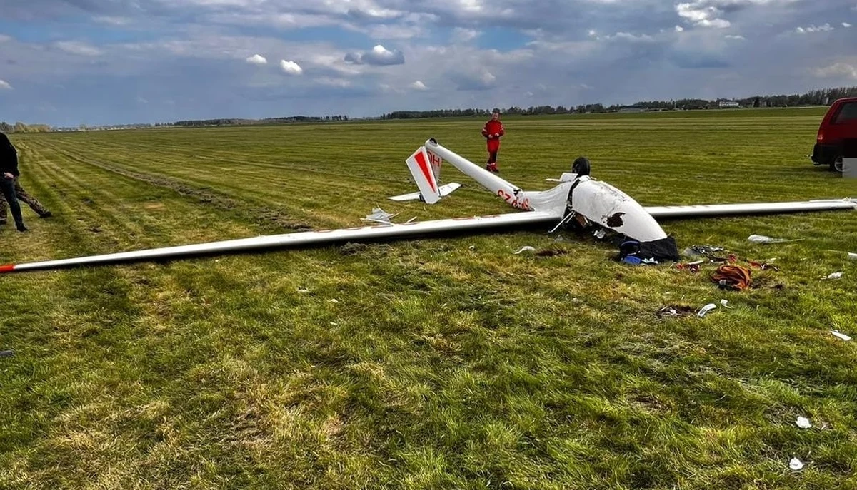 Pilot szybowca został ranny w wyniku wypadku lotniczego w Pruszczu Gdańskim w Pomorskiem. Jak poinformowała straż pożarna, szybowiec spadł na ziemię krótko po starcie.