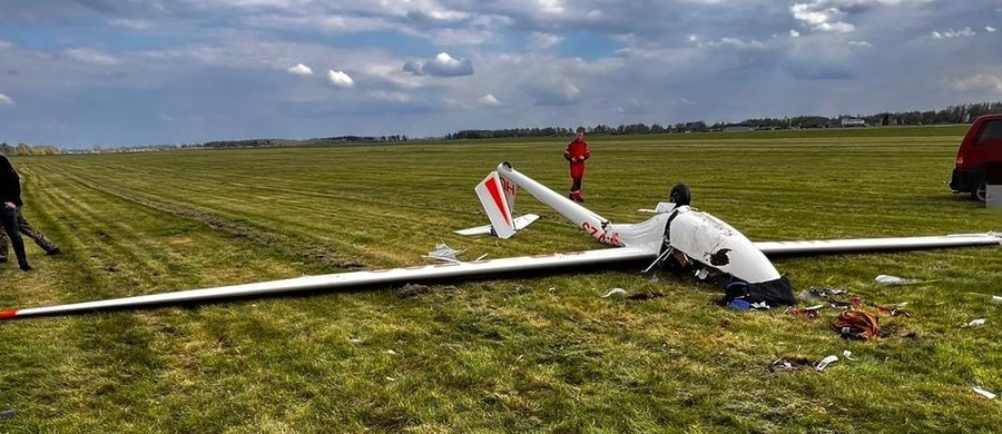 Pilot szybowca został ranny w wyniku wypadku lotniczego w Pruszczu Gdańskim w Pomorskiem. Jak poinformowała straż pożarna, szybowiec spadł na ziemię krótko po starcie.