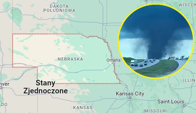 Niszczycielskie tornada w Nebrasce. Zamknięte lotnisko, zniszczone domy