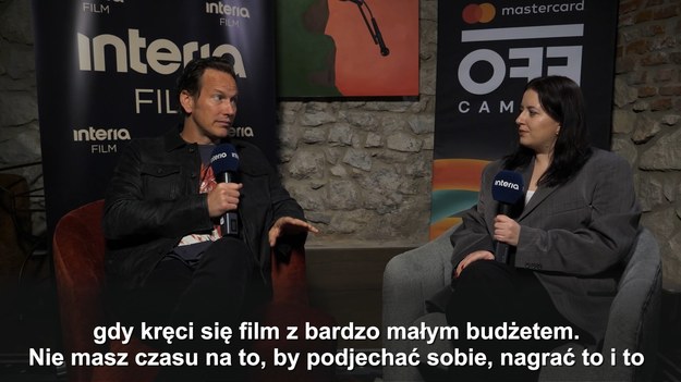 Jednym z gości specjalnych 17. edycji Mastercard OFF Camera w Krakowie jest Patrick Wilson. Podczas pokazu specjalnego swojego filmu "Pułapka" w Kinie Kijów odebrał nagrodę "Pod Prąd", przyznawaną osobistościom szczególnie zasłużonym dla niezależnego kina. W rozmowie z Justyną Miś z Interii opowiedział o filmie i jego roli z perspektywy czasu.