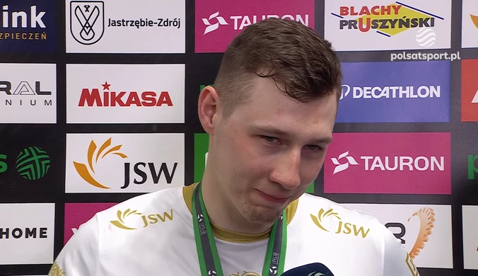 Rafał Szymura: To był mój ostatni domowy mecz w barwach Jastrzębia i chciałem godnie pożegnać się z kibicami. WIDEO