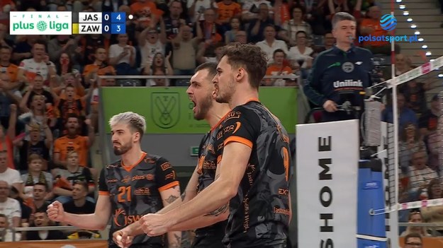 Jastrzębski Węgiel – Aluron CMC Warta Zawiercie 3:1 (25:19, 21:25, 25:23, 25:18) - siatkówka, PlusLiga 2024 /finał.