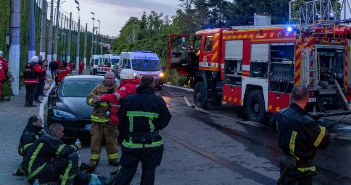 Akcja służb w pobliżu "Zamku Harry'ego Pottera" w Odessie