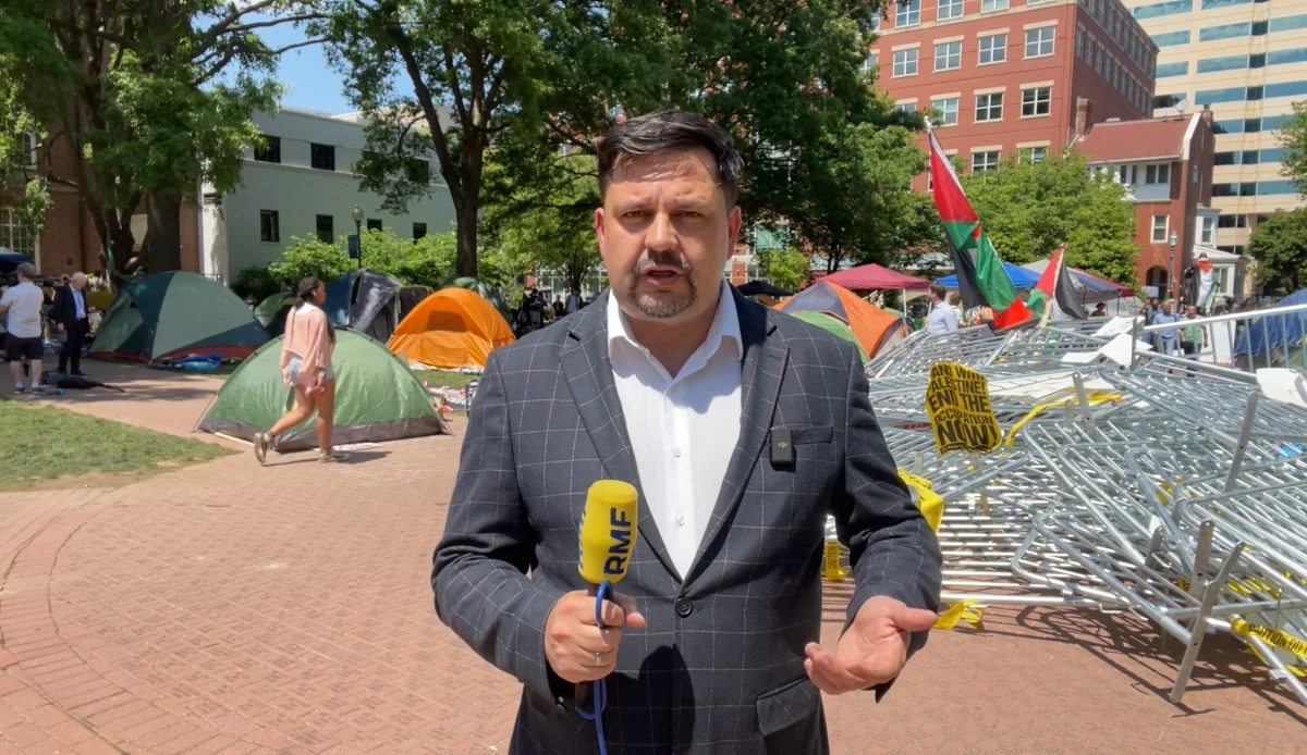 Fala propalestyńskich protestów ogarnia amerykańskie kampusy uniwersyteckie. Od zachodniego po wschodnie wybrzeże, a nawet na konserwatywnym południu trwają manifestacje. Także w stolicy USA - Waszyngtonie, studenci wyrażają swoją dezaprobatę wobec izraelskich działań w Strefie Gazy.