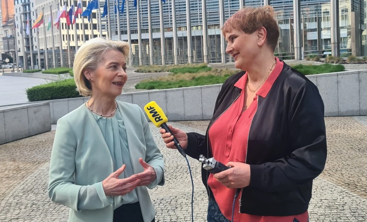 "Polska teraz nadaje kierunek Unii Europejskiej. I to robi wrażenie" - powiedziała korespondentce RMF FM w Brukseli szefowa Komisji Europejskiej Ursula von der Leyen. 20 lat temu Polska przystąpiła do UE.