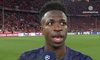 Vinicius Junior: Liga Mistrzów to takie rozgrywki, że czasem wygrać się nie da. WIDEO