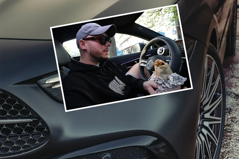 Czym jeździ Książulo? Ekspert od kebabów trzyma w garażu luksusowe auto