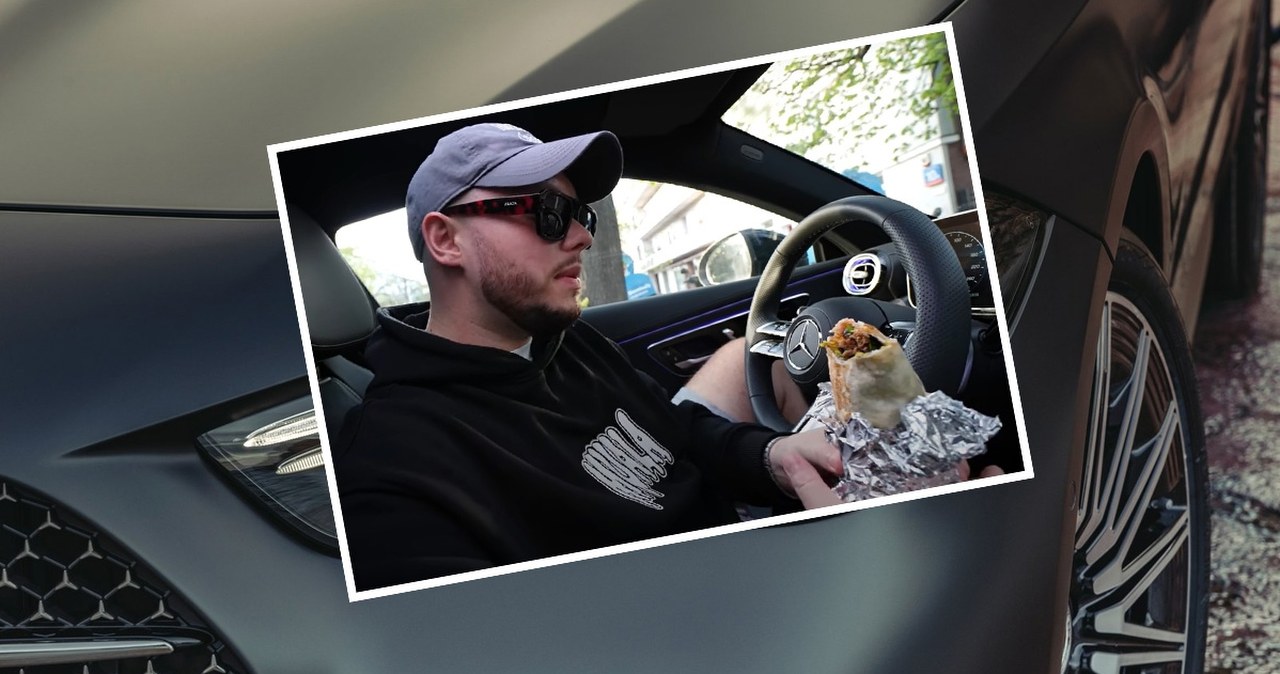 Czym jeździ Książulo? Ekspert od kebabów trzyma w garażu luksusowe auto