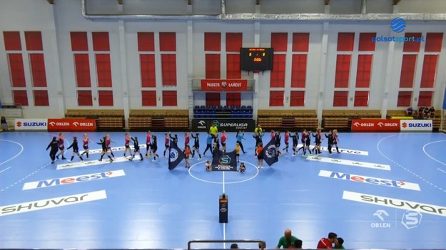 Skrót meczu Galiczanka Lwów - Handball JKS Jarosław.
