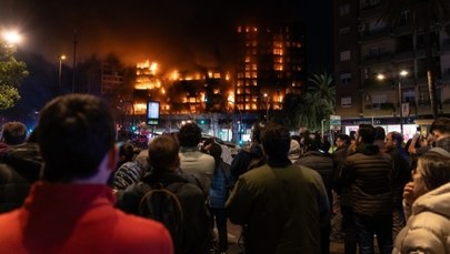 Gigantyczny pożar w Walencji: Śledczy ustalili przyczyny