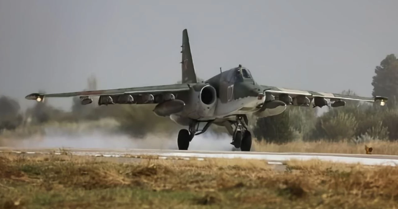 Rosyjski samolot szturmowy Su-25