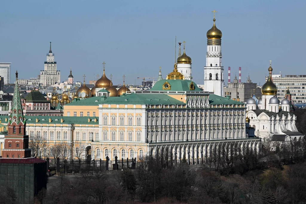 Panorama Kremla w Moskwie 