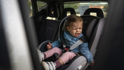 Policja uwolniła dwulatkę zamkniętą w aucie stojącym w słońcu