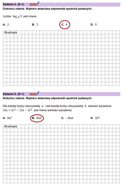 Matura 2024: Mathematics, CKE Paper - Page 6