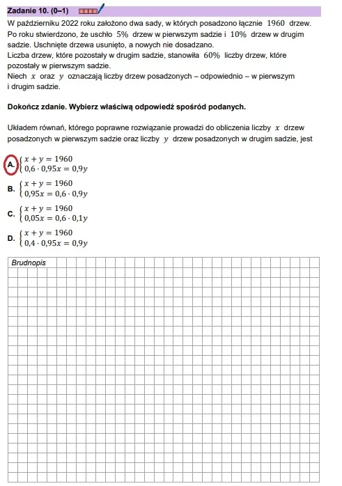 Matura 2024: Mathematics, CKE Paper - Page 10