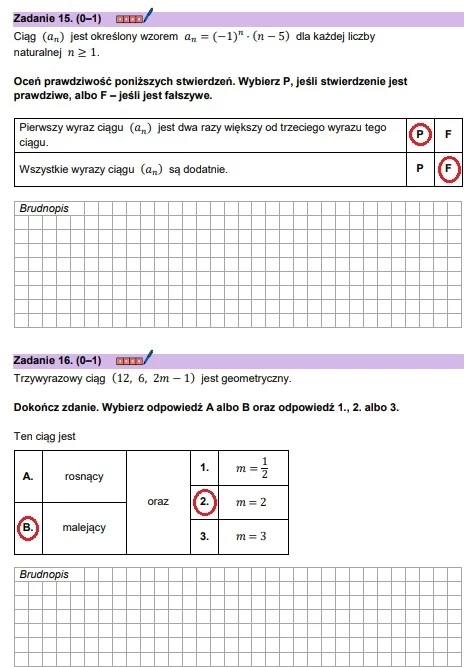 Matura 2024: Mathematics, CKE paper - page 16