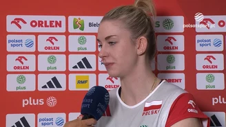 Magdalena Stysiak: Nie gramy jeszcze swojej siatkówki, ale takie mecze nam pomagają. WIDEO