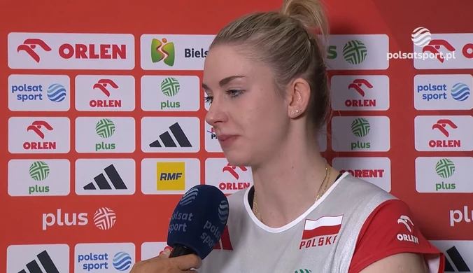 Magdalena Stysiak: Nie gramy jeszcze swojej siatkówki, ale takie mecze nam pomagają. WIDEO