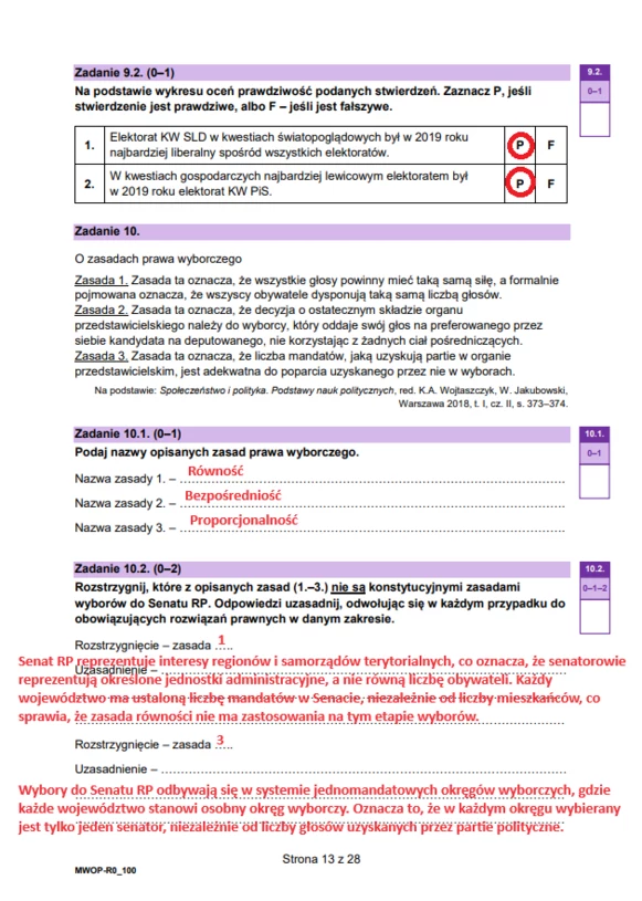 Matura 2024. WOS - Rozszerzenie. Arkusz CKE. Mamy Wszystkie Odpowiedzi ...