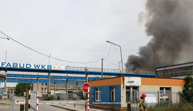 Potężny pożar odpadów w Siemianowicach Śląskich. Nowe informacje