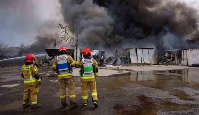 Potężny pożar odpadów w Siemianowicach Śląskich. Nowe informacje