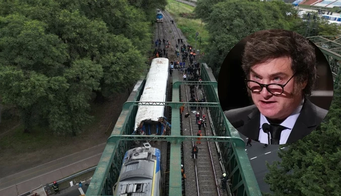 Uderzają w prezydenta Argentyny. Skutek kolejowej katastrofy