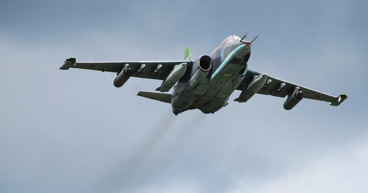 Ukraińcy strącili rosyjską maszynę. Chodzi o Su-25