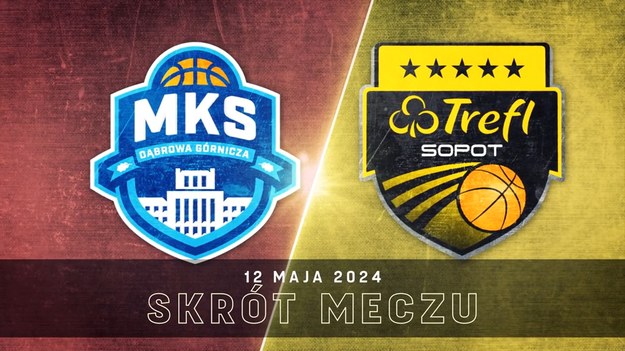 Skrót meczu MKS Dąbrowa Górnicza - Trefl Sopot.
