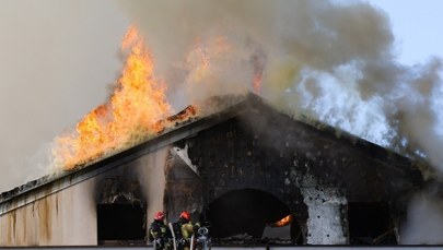 Pożar liceum w Grodzisku Mazowieckim. RCB wysłało alert