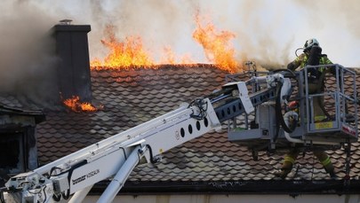 Pożar w szkole w Grodzisku Mazowieckim. W środku odbywała się matura