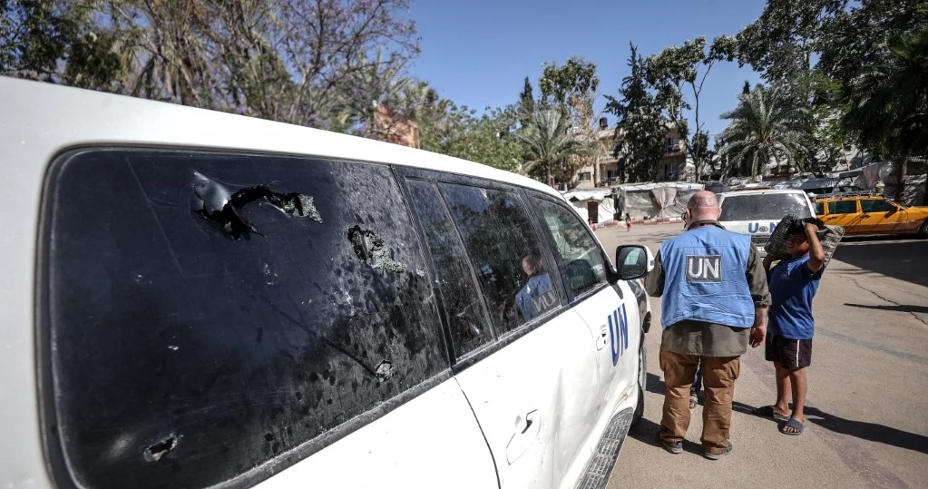 Samochód ONZ zaatakowany w Rafah