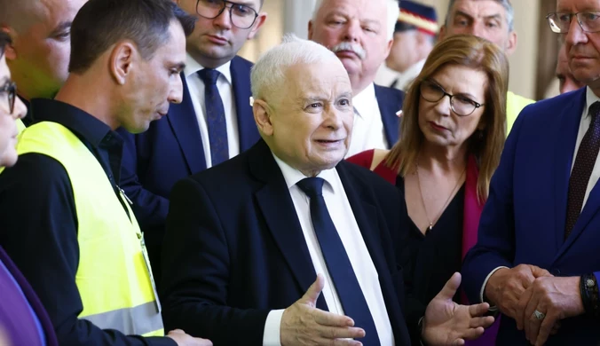 Strajk okupacyjny w Sejmie. Z rolnikami spotkał się Jarosław Kaczyński 