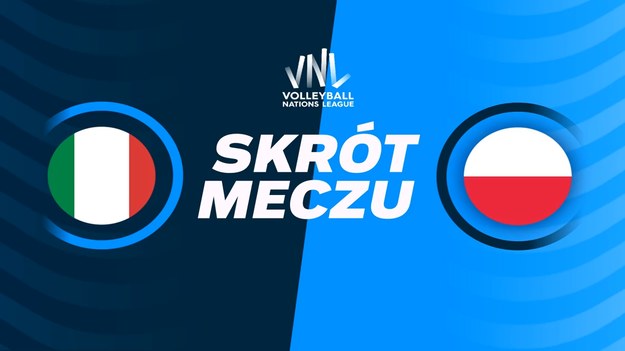 Skrót meczu Włochy - Polska.