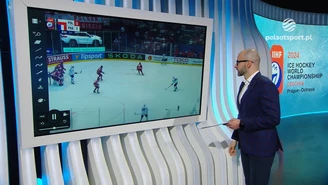 Analiza meczu Polska - Francja w MŚ Elity w hokeju na lodzie. WIDEO