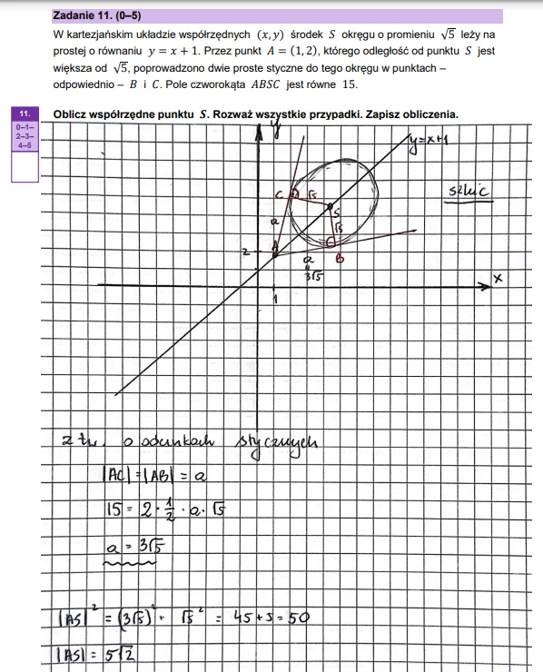 Matura 2024: Matematyka, poziom rozszerzony. Arkusz CKE i odpowiedzi - strona 18