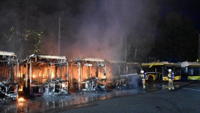 Pożar autobusów w Bytomiu. To było podpalenie