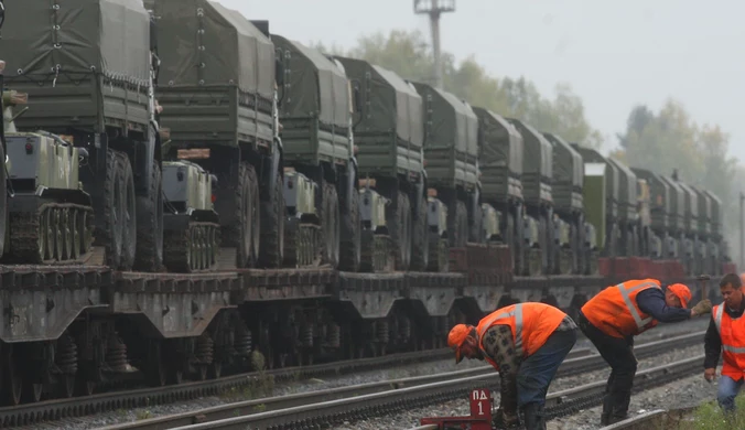 Tajne przygotowania na białoruskiej kolei. Chodzi o rosyjskich żołnierzy