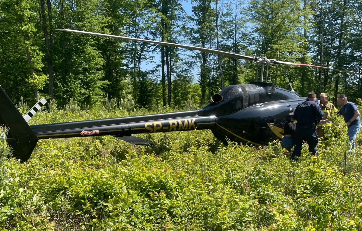 W okolicach Wiciejowa na Mazowszu doszło do awaryjnego lądowania cywilnego śmigłowca - dowiedział się reporter RMF FM. Poszkodowane zostały trzy osoby.