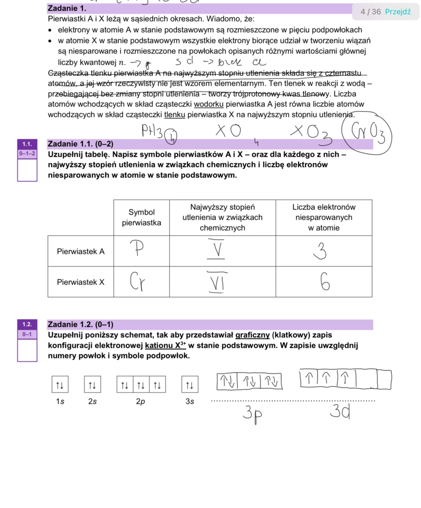 Matura 2024. Chemia - rozszerzenie. Arkusz CKE i odpowiedzi - strona 4