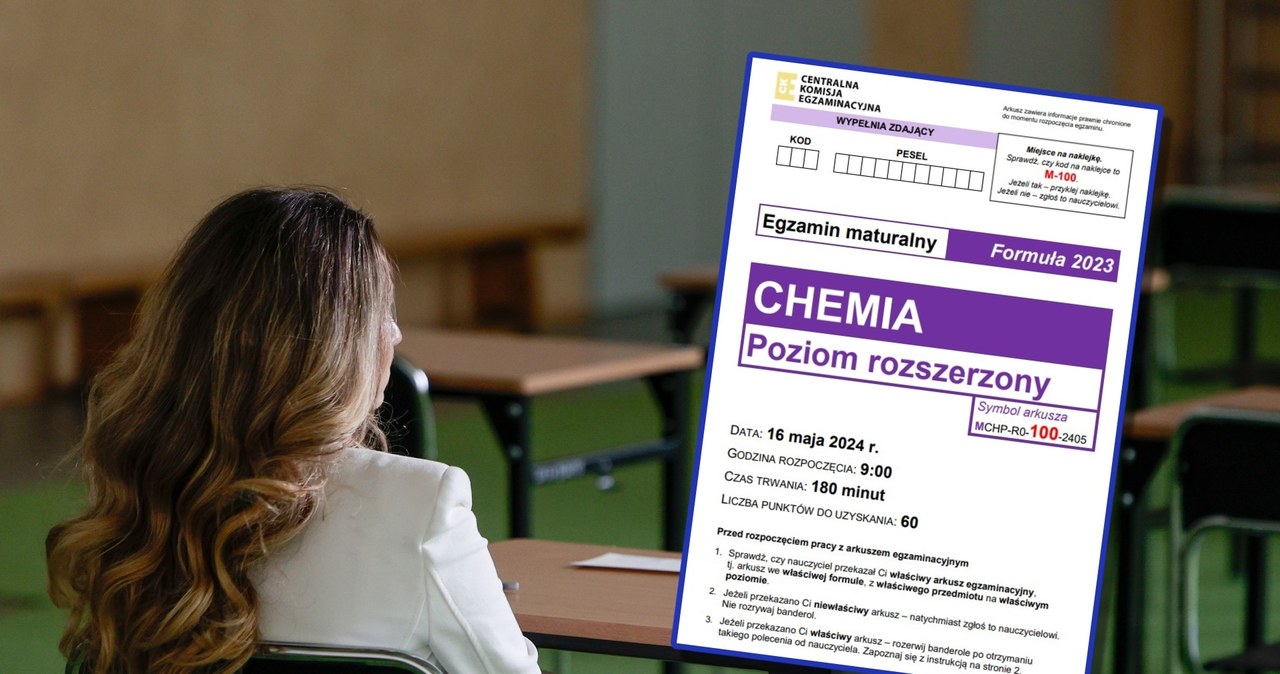 Matura 2024: Chemistry – extension.  College students are devastated.  “Individuals cried”