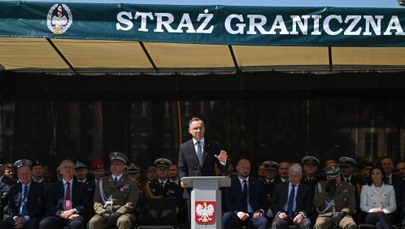 Duda w Gdańsku do strażników granicznych: Wiem, jak trudną macie pracę