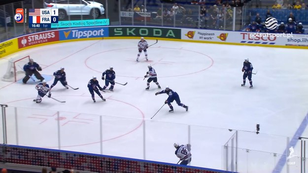 Skrót meczu USA - Francja z 4. kolejki fazy grupowej Mistrzostw Świata Elity w hokeju na lodzie.
Transmisje można oglądać na sportowych antenach Polsatu oraz w Polsat Box Go. Relacje na Sport.Interia.pl.