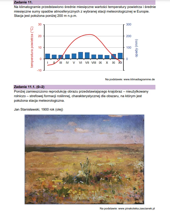 Matura 2024: Geografia, poziom rozszerzony. Arkusz CKE i rozwiązania - strona 12