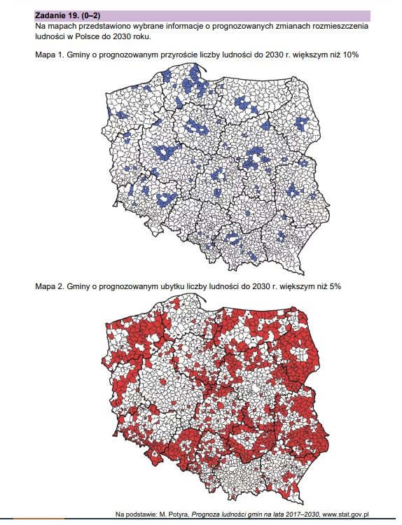 Matura 2024: Geografia, poziom rozszerzony. Arkusz CKE i rozwiązania - strona 22