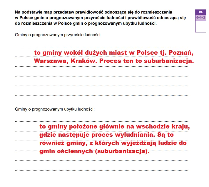 Matura 2024: Geografia, poziom rozszerzony. Arkusz CKE i rozwiązania - strona 23