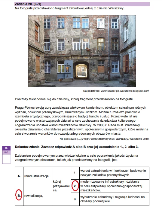 Matura 2024: Geografia, poziom rozszerzony. Arkusz CKE i rozwiązania - strona 24