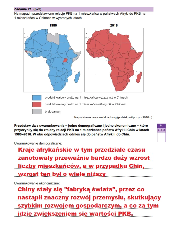 Matura 2024: Geografia, poziom rozszerzony. Arkusz CKE i rozwiązania - strona 25