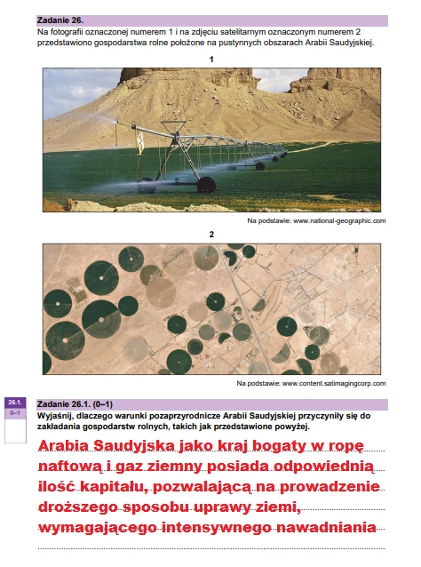 Matura 2024: Geografia, poziom rozszerzony. Arkusz CKE i rozwiązania - strona 30