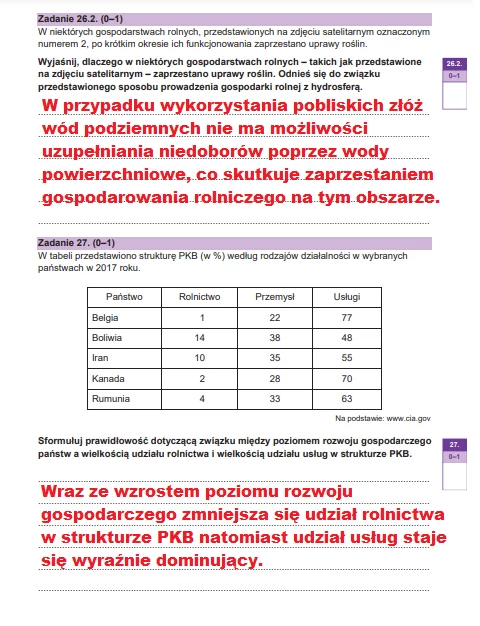 Matura 2024: Geografia, poziom rozszerzony. Arkusz CKE i rozwiązania - strona 31